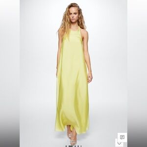 Mango Back Bow Dress